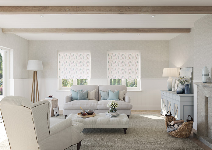Forest Ramble, Evening Pinks - Twist&Fit Roller Blind - Image 8
